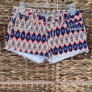 Colorful Printed Shorts